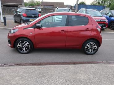 SPOTICAR Peugeot 108 1.0 Allure Euro 6 (s/s) 5dr Used Car - City Car Petrol Red - Near Chipping Sodbury - 1200598201_4