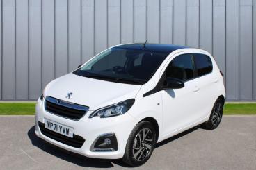 SPOTICAR Peugeot 108 1.0 Allure Euro 6 (s/s) 5dr Used Car - City Car Petrol White - Yeovil - 1200600336_3