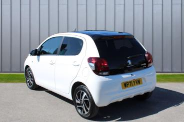 SPOTICAR Peugeot 108 1.0 Allure Euro 6 (s/s) 5dr Used Car - City Car Petrol White - Yeovil - 1200600336_4
