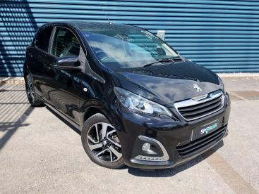 SPOTICAR Peugeot 108 1.0 Allure Euro 6 (s/s) 5dr Used Car - City Car Petrol Black - Barrow In Furness - 1200601320_1