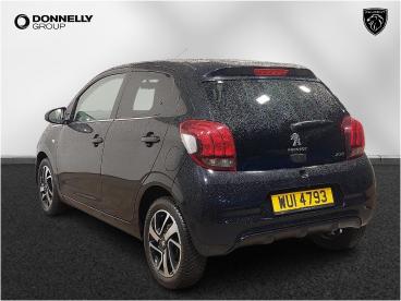 SPOTICAR Peugeot 108 1.2 Puretech Allure Euro 6 5dr Used Car - City Car Petrol Black - Eglinton - 1200601674_2