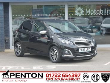 SPOTICAR Peugeot 108 1.0 Collection 2 Tronic Euro 6 5dr Used Car - City Car Petrol Black - Salisbury - 1200601884_1