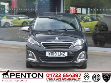 SPOTICAR Peugeot 108 1.0 Collection 2 Tronic Euro 6 5dr Used Car - City Car Petrol Black - Salisbury - 1200601884_2
