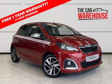 SPOTICAR Peugeot 108 1.0 Collection Top! Euro 6 (s/s) 5dr Used Car - City Car Petrol Red - Bridgend - 1200604942_1