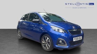 SPOTICAR Peugeot 108 1.0 Allure Euro 6 (s/s) 5dr Used Car - City Car Petrol Blue - Nottingham - 1200608305_1