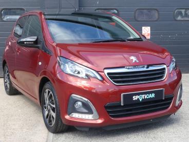 SPOTICAR Peugeot 108 1.0 Allure Euro 6 (s/s) 5dr Used Car - City Car Petrol Red - Devizes - 1200615477_1
