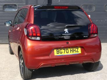 SPOTICAR Peugeot 108 1.0 Allure Euro 6 (s/s) 5dr Used Car - City Car Petrol Red - Devizes - 1200615477_3