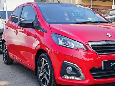 SPOTICAR Peugeot 108 1.0 Allure Euro 6 5dr Used Car - City Car Petrol Red - Dartford - 1200617348_5