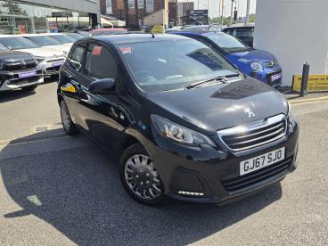 SPOTICAR Peugeot 108 1.0 Active Euro 6 3dr Used Car - City Car Petrol Black - Wakefield - 1200619098_1