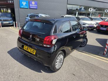 SPOTICAR Peugeot 108 1.0 Active Euro 6 3dr Used Car - City Car Petrol Black - Wakefield - 1200619098_4