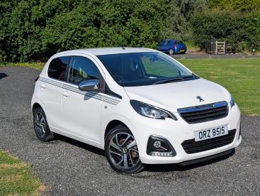 SPOTICAR Peugeot 108 1.0 Collection Euro 6 5dr Used Car - City Car Petrol White - County Antrim - 1200622898_1