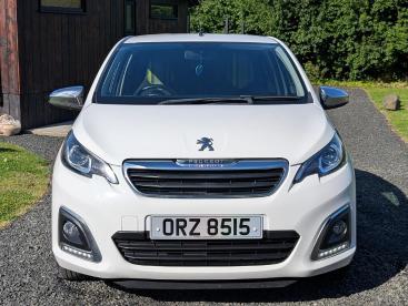 SPOTICAR Peugeot 108 1.0 Collection Euro 6 5dr Used Car - City Car Petrol White - County Antrim - 1200622898_2