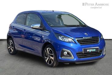 SPOTICAR Peugeot 108 1.0 Collection Euro 6 5dr Used Car - City Car Petrol Blue - Castleford - 1200623508_1