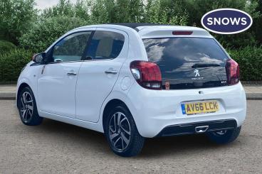 SPOTICAR Peugeot 108 1.2 Puretech Roland Garros Top! Euro 6 5dr Used Car - City Car Petrol White - Portsmouth - 1200624080_3