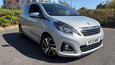 SPOTICAR Peugeot 108 1.0 Collection Top! Euro 6 (s/s) 5dr Used Car - City Car Petrol Silver - Crewe - 1200624306_1