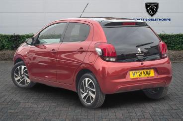 SPOTICAR Peugeot 108 1.0 Allure Euro 6 (s/s) 5dr Used Car - City Car Petrol Red - Newark On Trent - 1200624929_3