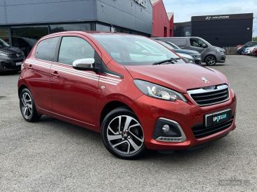 SPOTICAR Peugeot 108 1.0 Collection Euro 6 (s/s) 5dr Used Car - City Car Petrol Red - Eglinton - 1200626455_1