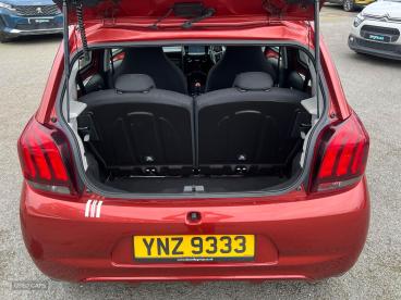 SPOTICAR Peugeot 108 1.0 Collection Euro 6 (s/s) 5dr Used Car - City Car Petrol Red - Eglinton - 1200626455_5