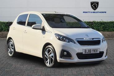 SPOTICAR Peugeot 108 1.0 Allure 2 Tronic Euro 6 5dr Used Car - City Car Petrol White - Newark On Trent - 1200628419_1