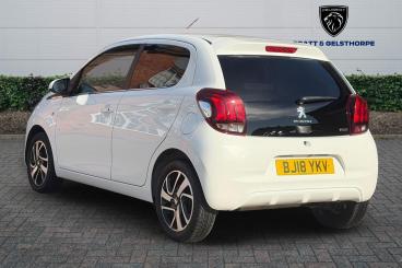 SPOTICAR Peugeot 108 1.0 Allure 2 Tronic Euro 6 5dr Used Car - City Car Petrol White - Newark On Trent - 1200628419_3
