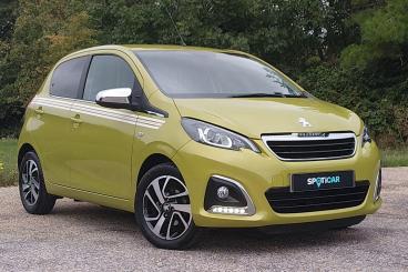 SPOTICAR Peugeot 108 1.0 Collection Euro 6 (s/s) 5dr Used Car - City Car Petrol Green - Eastbourne - 1200629183_1
