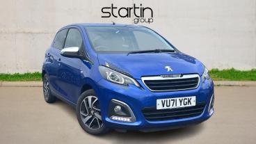 SPOTICAR Peugeot 108 1.0 Collection Euro 6 (s/s) 5dr Used Car - City Car Petrol Blue - Redditch - 1200630950_1
