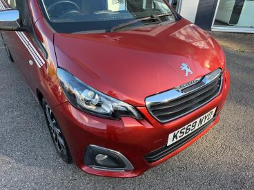 SPOTICAR Peugeot 108 1.0 Collection Euro 6 (s/s) 5dr Used Car - City Car Petrol Red - Rugby - 1200635259_3
