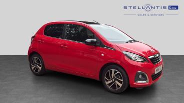 SPOTICAR Peugeot 108 1.0 Allure Euro 6 (s/s) 5dr Used Car - City Car Petrol Red - Godalming - 1200638604_1