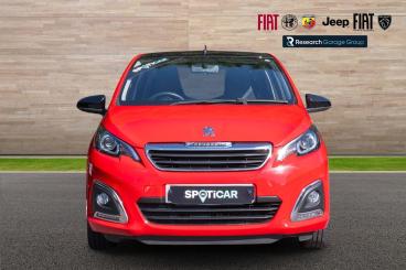 SPOTICAR Peugeot 108 1.0 Allure Euro 6 (s/s) 5dr Used Car - City Car Petrol Red - Hinckley - 1200638959_2