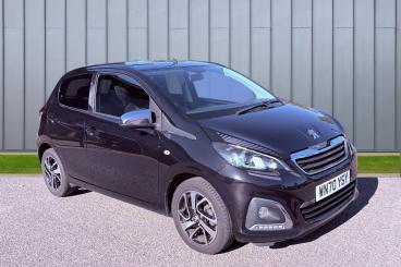 SPOTICAR Peugeot 108 1.0 Collection Euro 6 (s/s) 5dr Used Car - City Car Petrol Black - Taunton - 1200640210_1