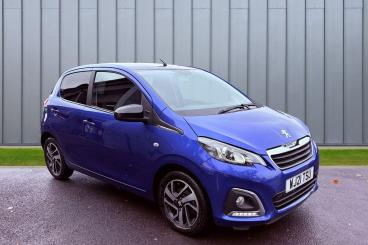SPOTICAR Peugeot 108 1.0 Allure Euro 6 (s/s) 5dr Used Car - City Car Petrol Blue - Taunton - 1200643267_1