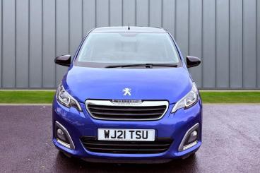 SPOTICAR Peugeot 108 1.0 Allure Euro 6 (s/s) 5dr Used Car - City Car Petrol Blue - Taunton - 1200643267_3