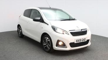 SPOTICAR Peugeot 108 1.0 Allure Euro 6 5dr Used Car - City Car Petrol White - St. Austell - 1200643590_1