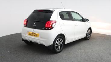 SPOTICAR Peugeot 108 1.0 Allure Euro 6 5dr Used Car - City Car Petrol White - St. Austell - 1200643590_3