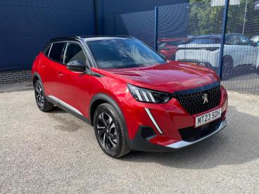 SPOTICAR Peugeot 2008 1.2 Puretech Gt Euro 6 (s/s) 5dr Used Car - Suv Petrol Red - Crewe - 1200528007_3