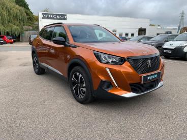 SPOTICAR Peugeot 2008 1.2 Puretech Allure Premium + Euro 6 (s/s) 5dr Used Car - Suv Petrol Orange - Rugby - 1200548993_1