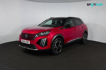 SPOTICAR Peugeot 2008 1.2 Hybrid Gt E-dsc6 Euro 6 (s/s) 5dr Used Car - Suv Hybrid Red - Uk - 1200550991_3