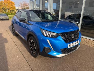 SPOTICAR Peugeot 2008 1.2 Puretech Gt Eat Euro 6 (s/s) 5dr Used Car - Suv Petrol Blue - Boston - 1200554135_5