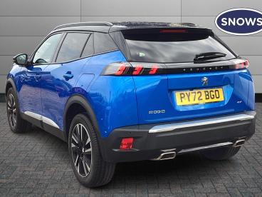 SPOTICAR Peugeot 2008 1.2 Puretech Gt Premium Eat Euro 6 (s/s) 5dr Used Car - Suv Petrol Blue - Basingstoke - 1200556045_4
