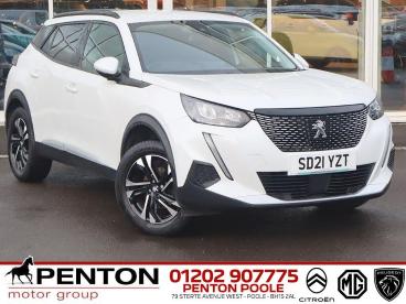 SPOTICAR Peugeot 2008 1.2 Puretech Allure Eat Euro 6 (s/s) 5dr Used Car - Suv Petrol White - Poole - 1200557867_1