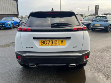 SPOTICAR Peugeot 2008 1.2 Puretech Gt Eat Euro 6 (s/s) 5dr Used Car - Suv Petrol White - Eglinton - 1200559510_4