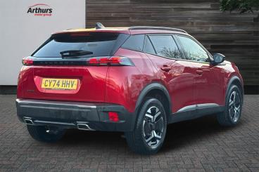 SPOTICAR Peugeot 2008 1.2 Puretech Allure Euro 6 (s/s) 5dr Used Car - Suv Petrol Red - Newtown - 1200561891_3