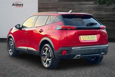 SPOTICAR Peugeot 2008 1.2 Puretech Allure Euro 6 (s/s) 5dr Used Car - Suv Petrol Red - Newtown - 1200561891_5