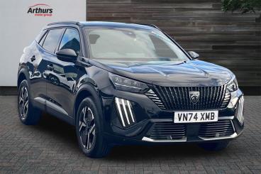 SPOTICAR Peugeot 2008 1.2 Hybrid Gt E-dsc6 Euro 6 (s/s) 5dr Used Car - Suv Hybrid Black - Wrexham - 1200563332_1