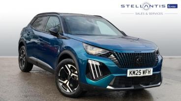 SPOTICAR Peugeot 2008 1.2 Hybrid Gt E-dsc6 Euro 6 (s/s) 5dr Used Car - Suv Hybrid Blue - Sheffield - 1200566676_1