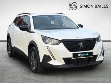 SPOTICAR Peugeot 2008 1.2 Puretech Active Premium + Euro 6 (s/s) 5dr Used Car - Suv Petrol White - Stockton On Tees - 1200571291_1