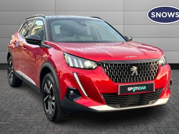 SPOTICAR Peugeot 2008 1.2 Puretech Gt Eat Euro 6 (s/s) 5dr Used Car - Suv Petrol Red - Romsey - 1200572083_1