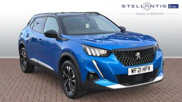 SPOTICAR Peugeot 2008 1.2 Puretech Gt Euro 6 (s/s) 5dr Used Car - Suv Petrol Blue - Leicester - 1200572690_1