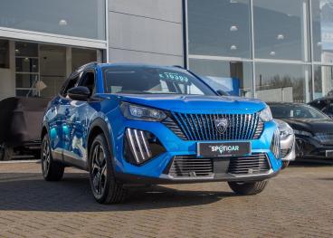 SPOTICAR Peugeot 2008 1.2 Puretech Allure Euro 6 (s/s) 5dr Used Car - Suv Petrol Blue - Aldershot - 1200573685_1