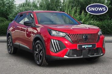 SPOTICAR Peugeot 2008 1.2 Puretech Allure Euro 6 (s/s) 5dr Used Car - Suv Petrol Red - Romsey - 1200577660_1